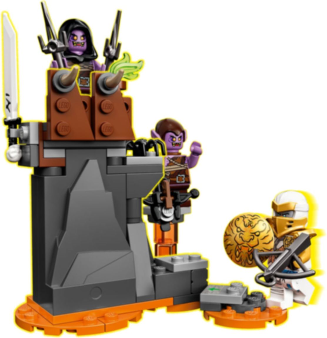 LEGO® Ninjago Zanes Mino-Monster spielablauf