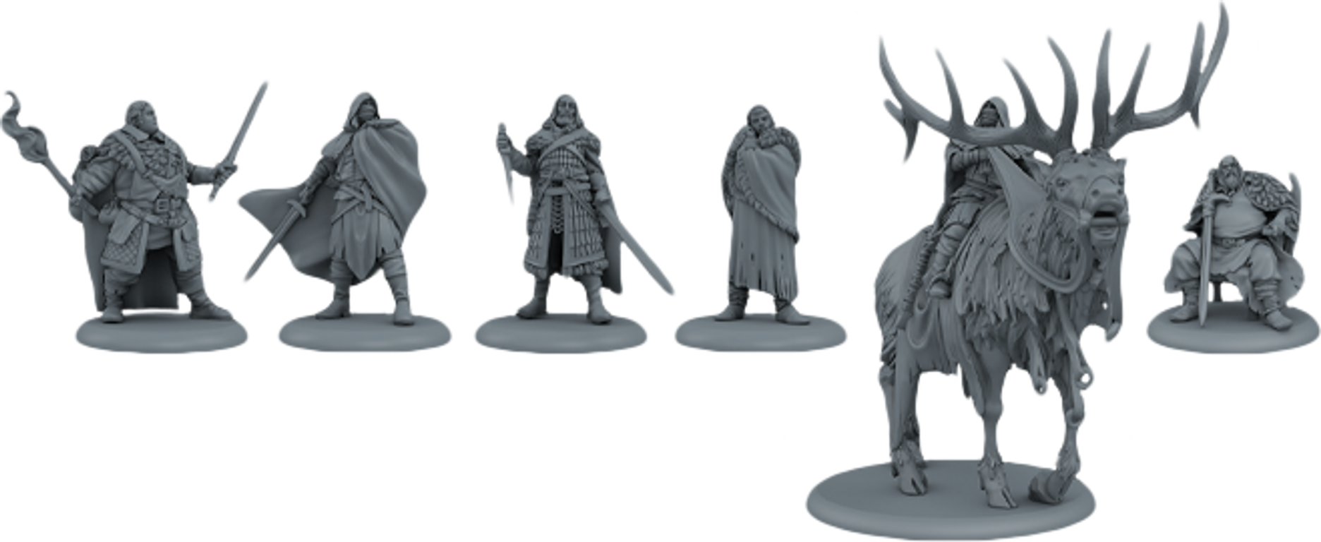 A Song of Ice & Fire: Tabletop Miniatures Game – Night's Watch Heroes II miniatures