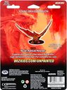 D&D Nolzur's Marvelous Miniatures - Young Brass Dragon parte posterior de la caja