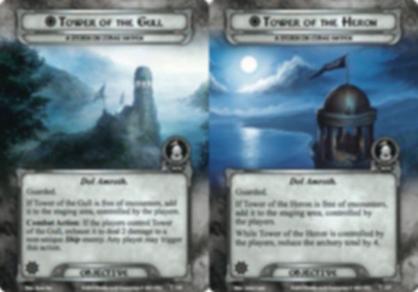The Lord of the Rings: The Card Game - A Storm on Cobas Haven carte