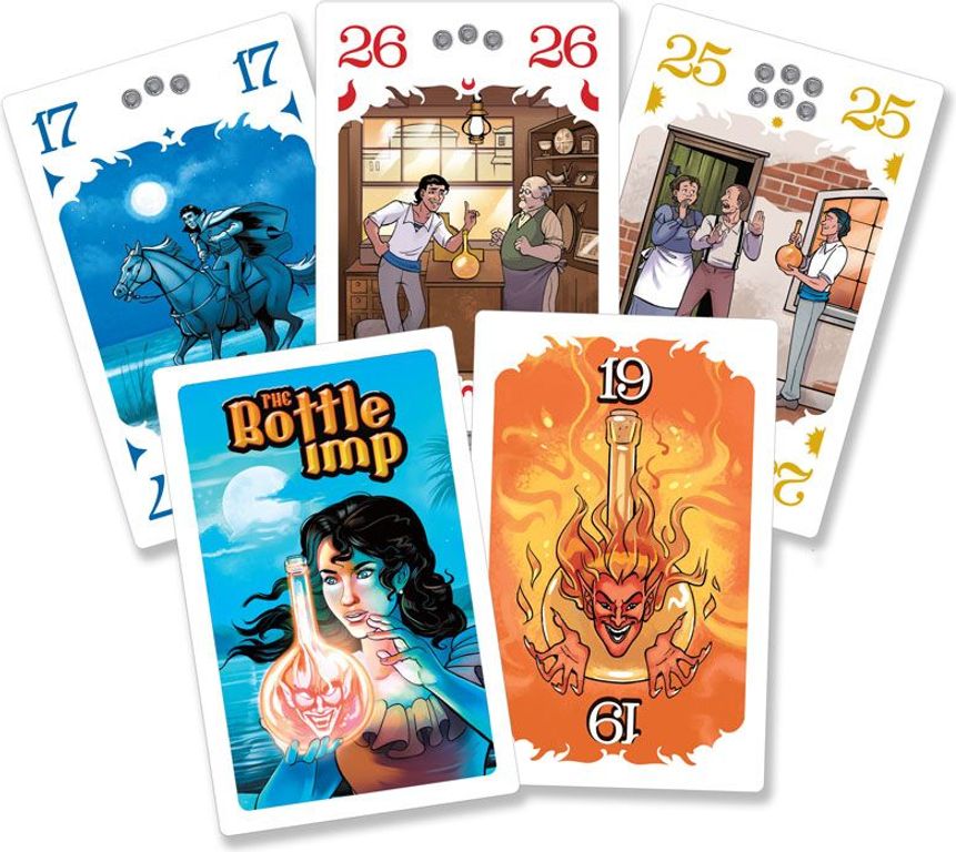 Le Diable dans la Bouteille cartes