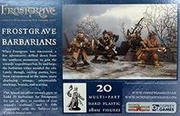 Frostgrave Barbarians rückseite der box