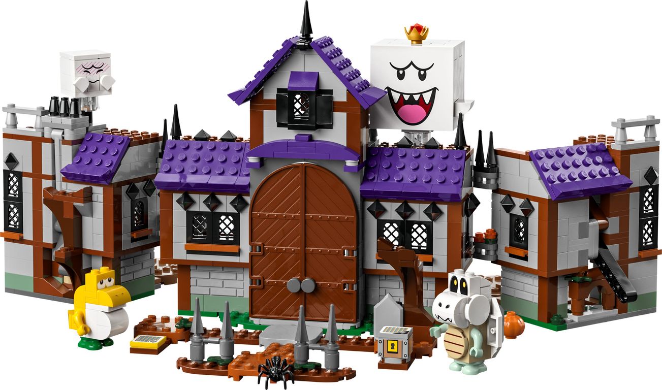 LEGO® Super Mario™ Villa stregata di Re Boo componenti