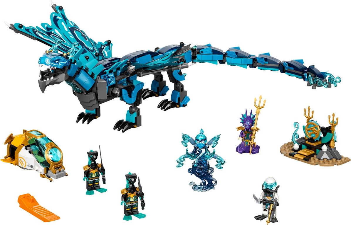 LEGO® Ninjago Water Dragon components
