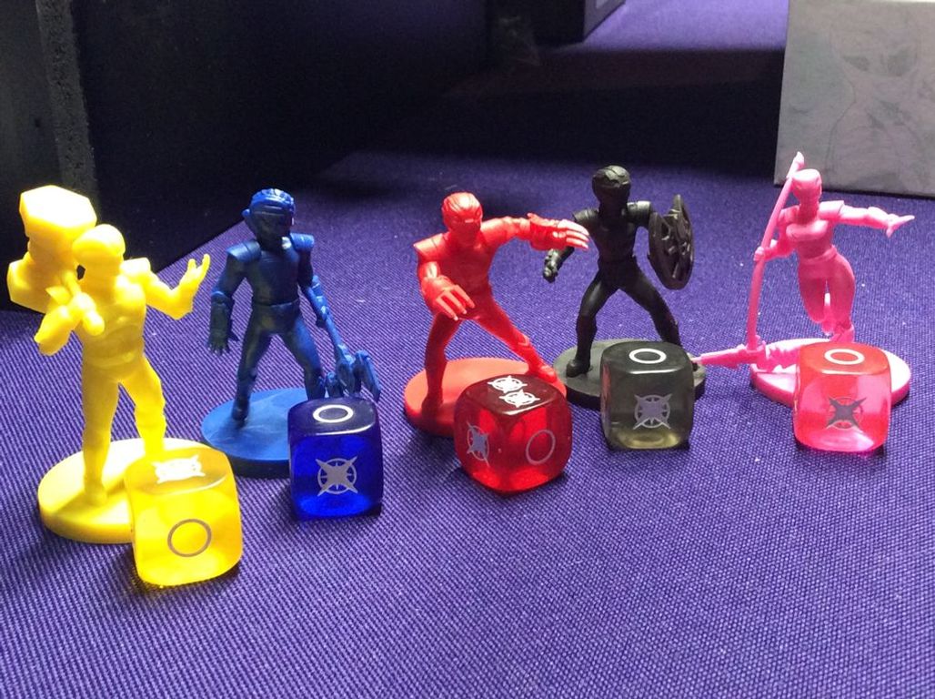 Power Rangers: Heroes of the Grid - Shattered Grid miniaturen