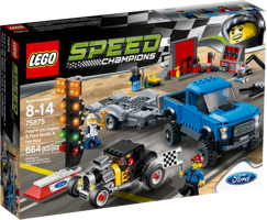 LEGO® Speed Champions Ford F-150 Raptor & Ford Model A Hot Rod
