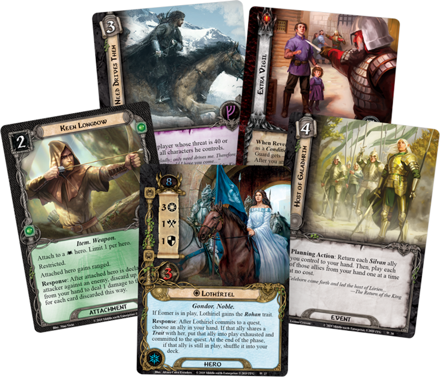 The Lord of the Rings: The Card Game – The City of Ulfast kaarten