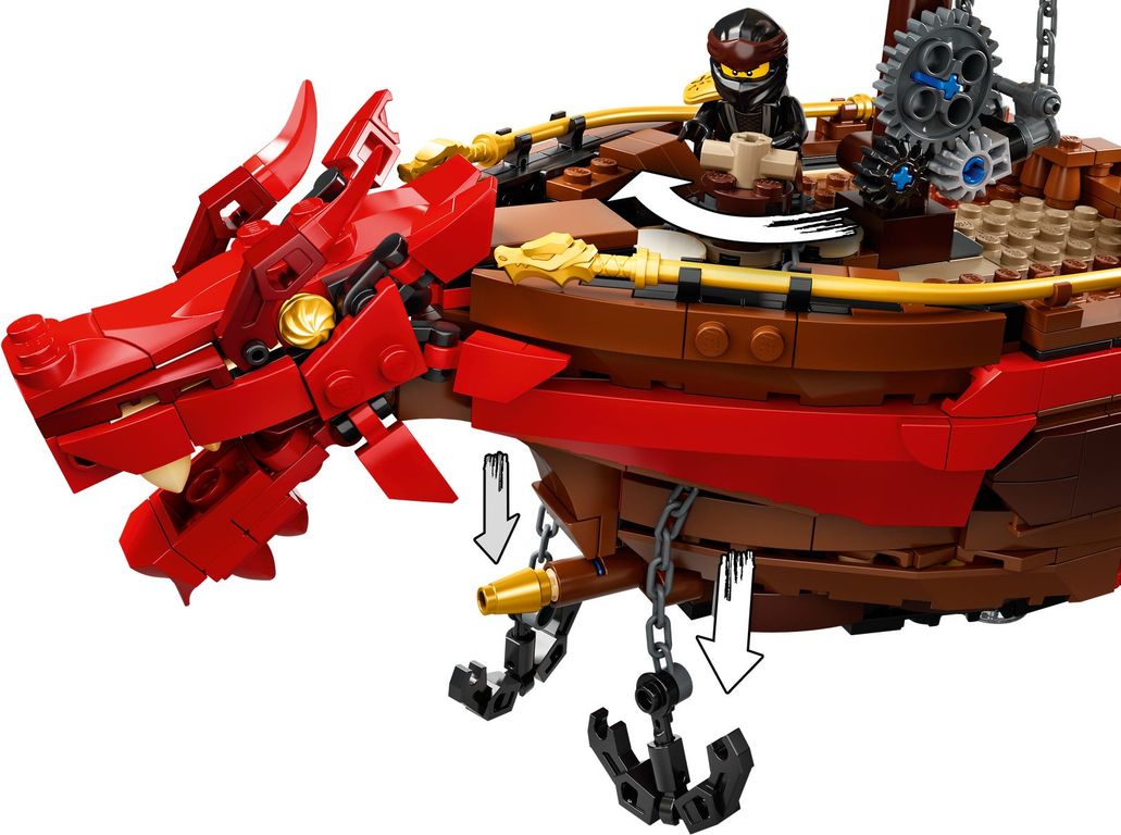 LEGO® Ninjago Le QG des ninjas composants