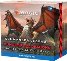 MTG Magic Commander Legends Battle for Baldur's Gate Prerelease Pack Kit