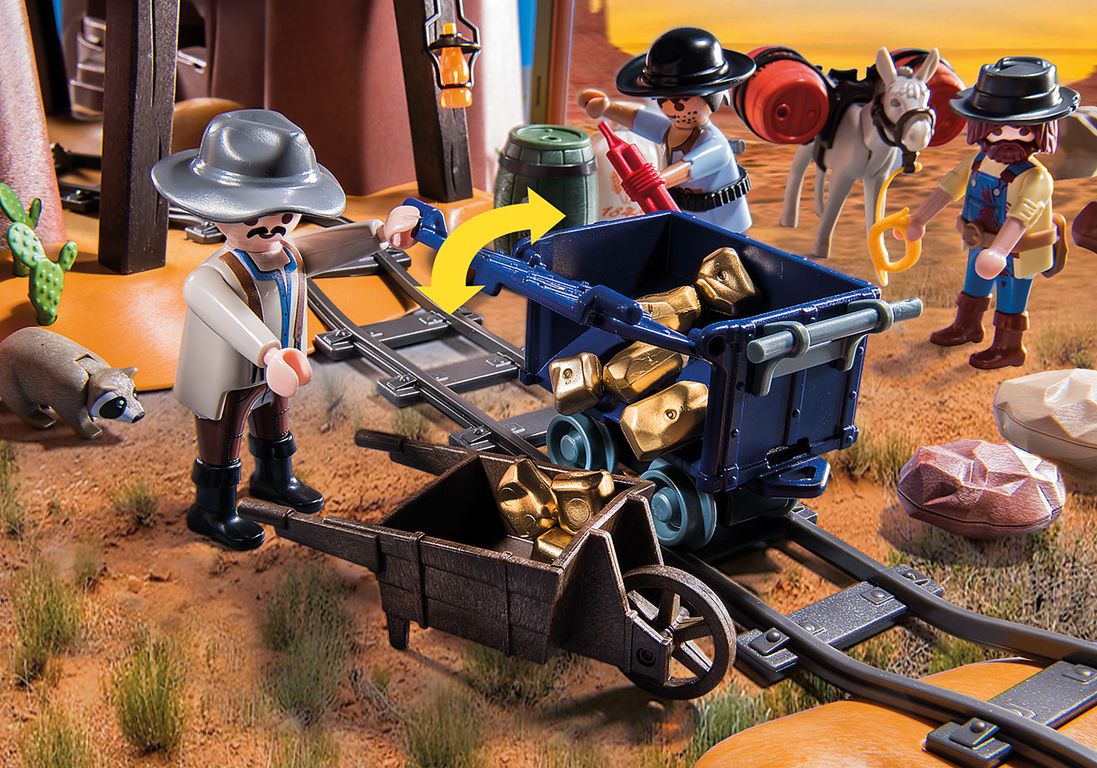 Playmobil® Western Goldmine minifiguren