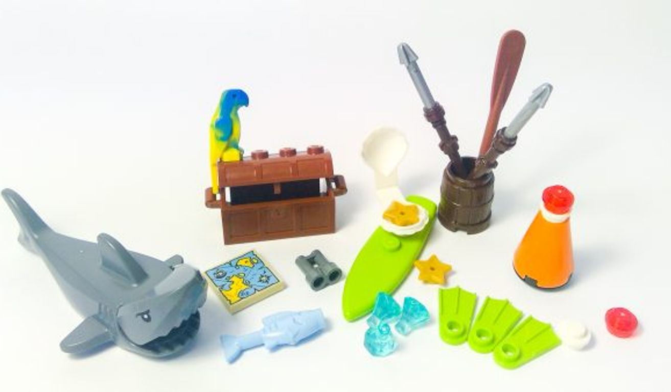 LEGO® Xtra Sea Accessories components