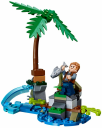 LEGO® Jurassic World Confrontatie met Baryonyx: de schattenjacht componenten