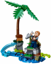 LEGO® Jurassic World Faccia a faccia con il Baryonyx: caccia al tesoro componenti