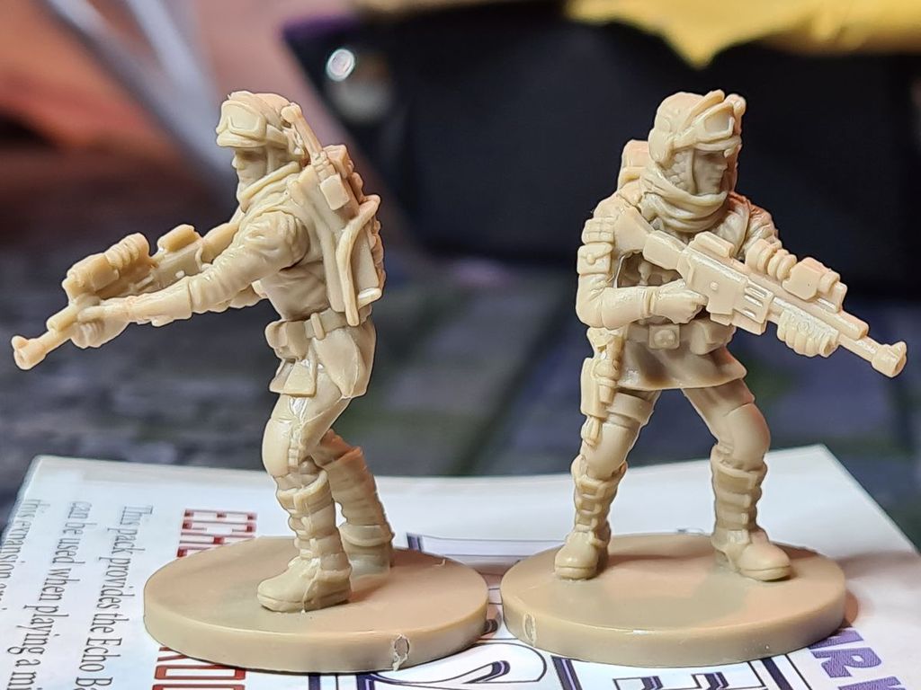 Star Wars: Assalto Imperiale - Pack di espansione: Soldati della Base Echo miniature