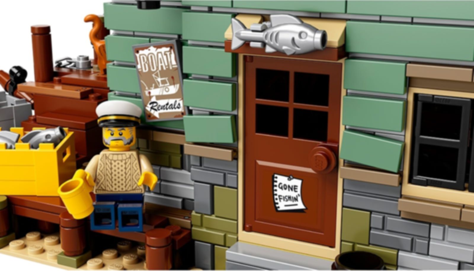 LEGO® Ideas Old Fishing Store gameplay