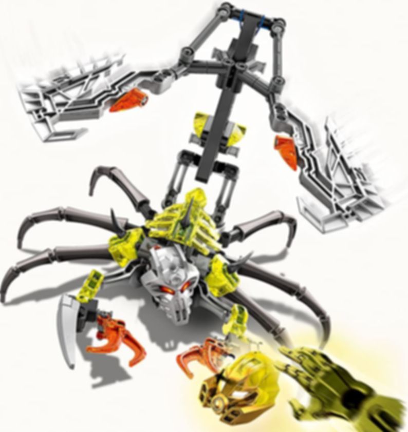 LEGO® Bionicle Totenkopf-Skorpion spielablauf