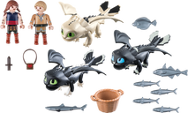 Playmobil® Dragons Viking Children with Baby Dragons components