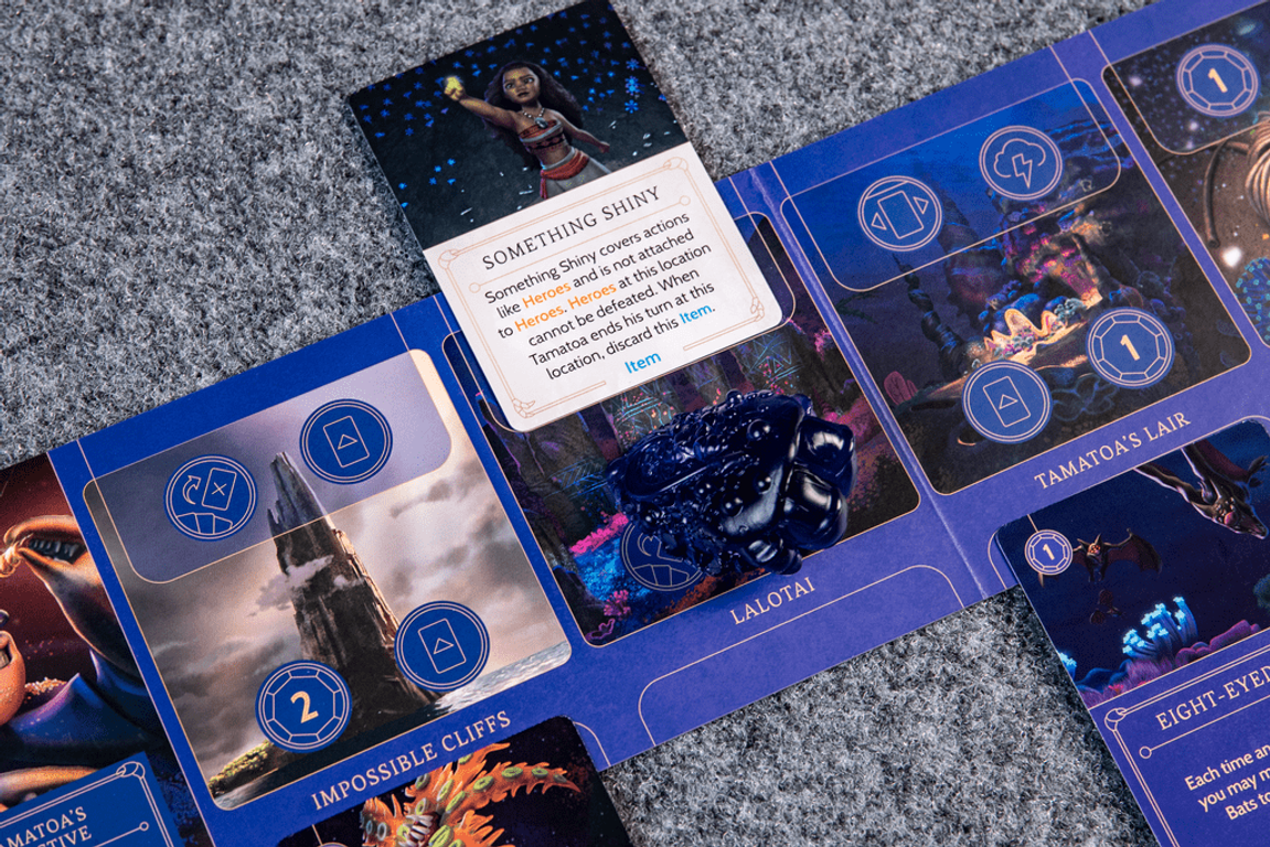 Disney Villainous: Treacherous Tides components