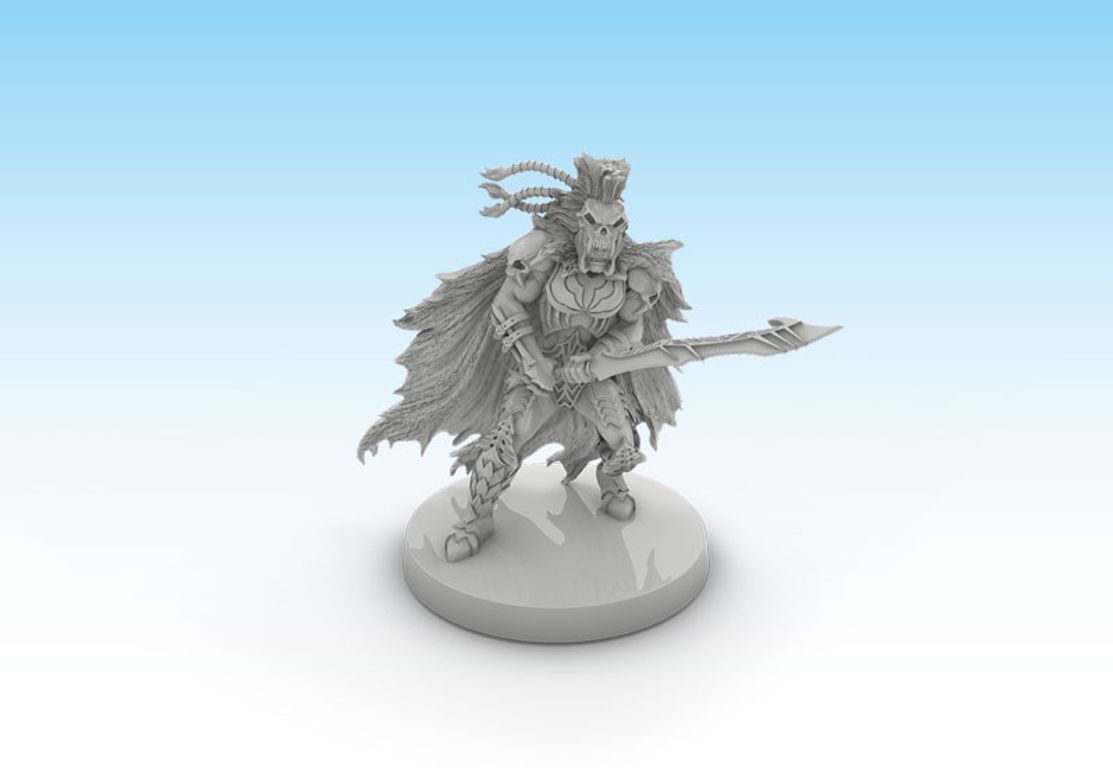 Sword & Sorcery: Hero Pack – Kroghan the Barbarian/Dreadlord miniatura