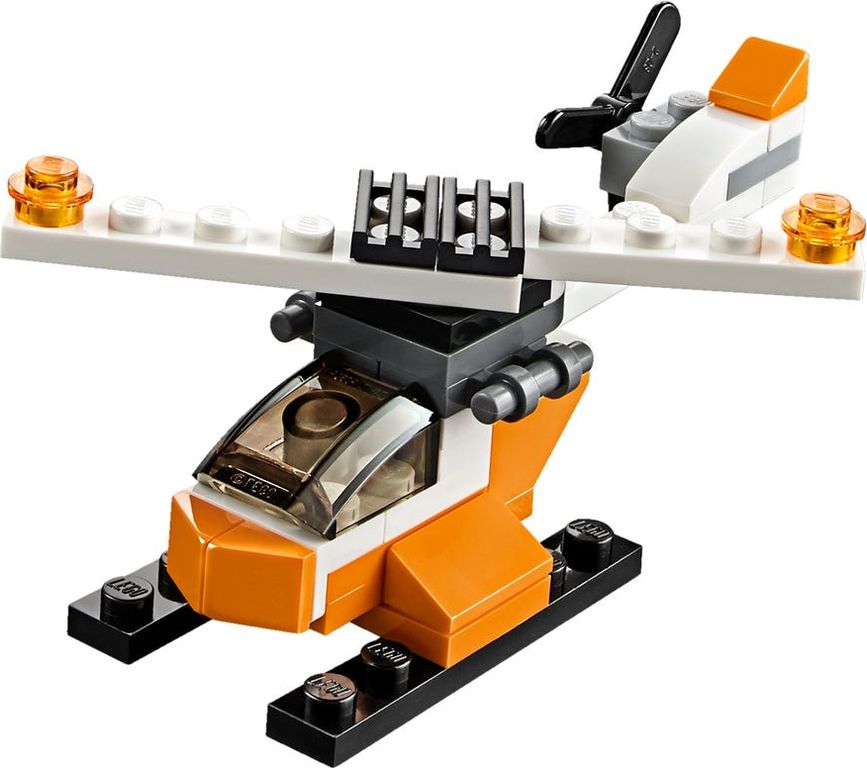 LEGO® Creator Chopper Transporter components