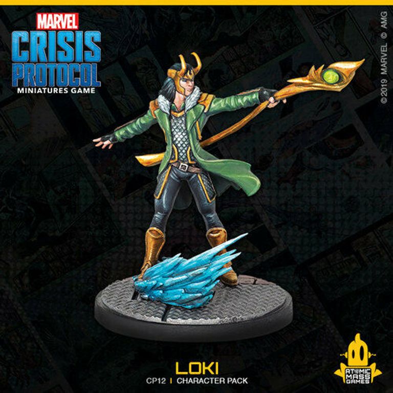 Marvel: Crisis Protocol – Loki and Hela miniatuur