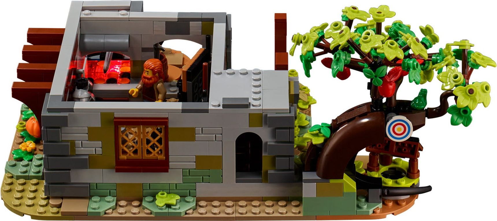 LEGO® Ideas Medieval Blacksmith interior
