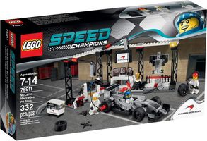 LEGO® Speed Champions L'arrêt au stand McLaren Mercedes