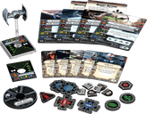 Star Wars: X-Wing Miniatures Game - Inquisitor's TIE Expansion Pack componenten