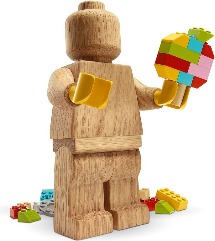 Minifigure di legno componenti