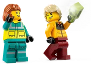 LEGO® City Ambulancia de Emergencias y Chico con Snowboard minifiguras