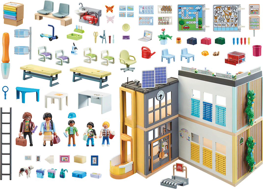 Playmobil® City Life Large School components
