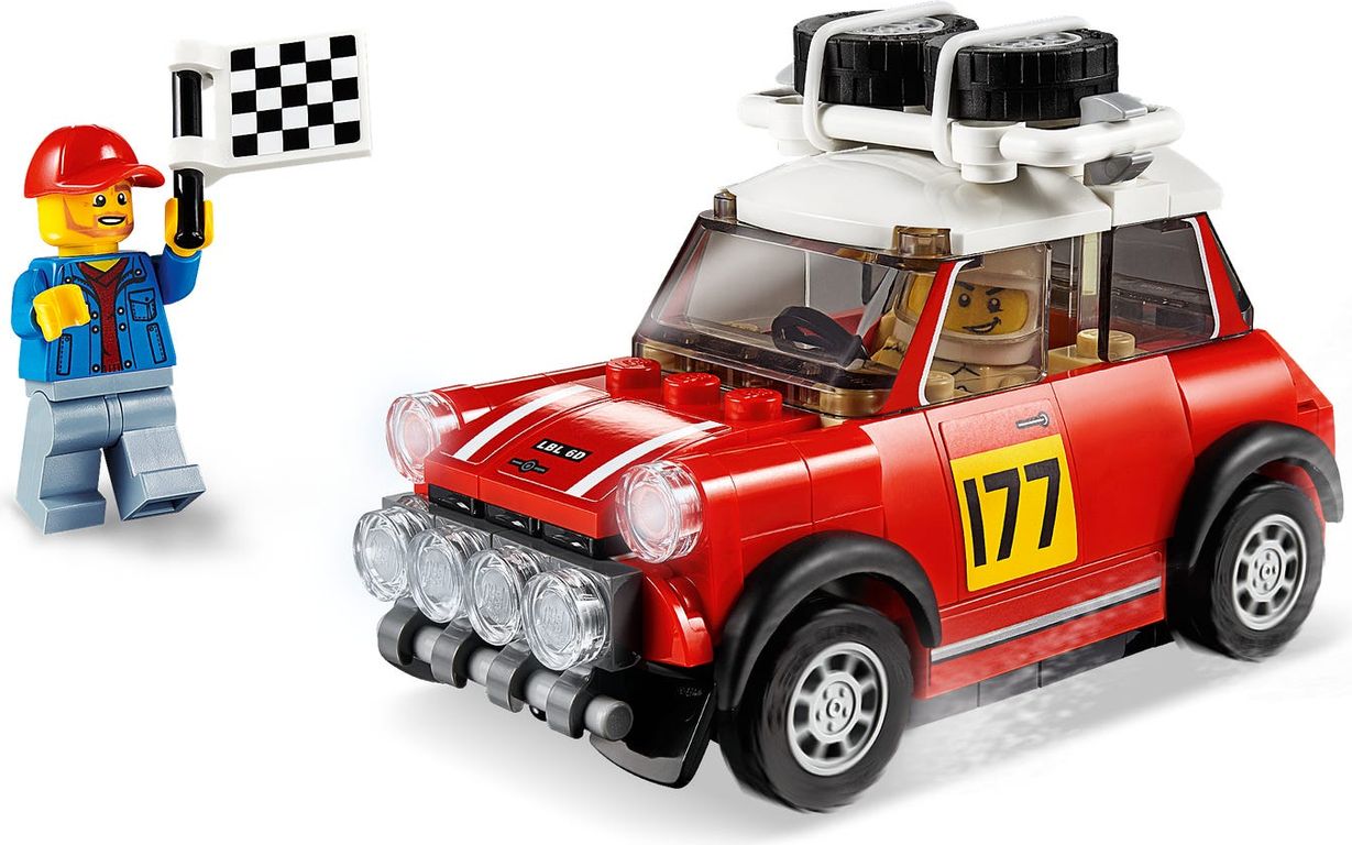 LEGO® Speed Champions 1967 Mini Cooper S Rally e 2018 MINI John Cooper Works Buggy componenti