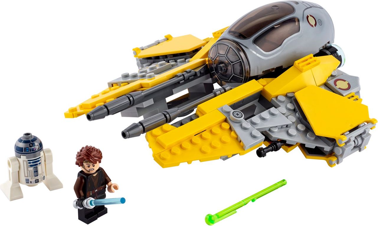 LEGO® Star Wars L'intercepteur Jedi™ d'Anakin composants