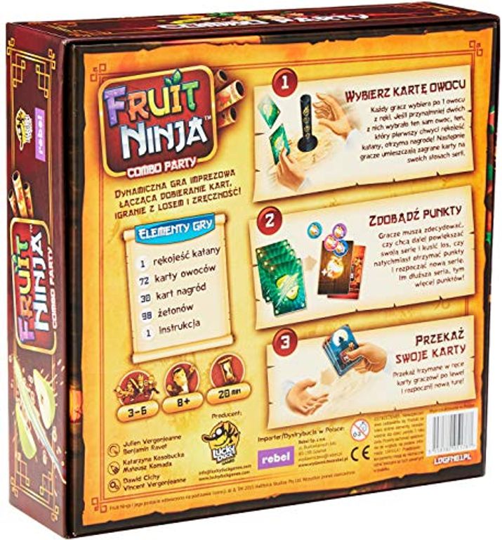 Fruit Ninja: Combo Party Card Game Overview