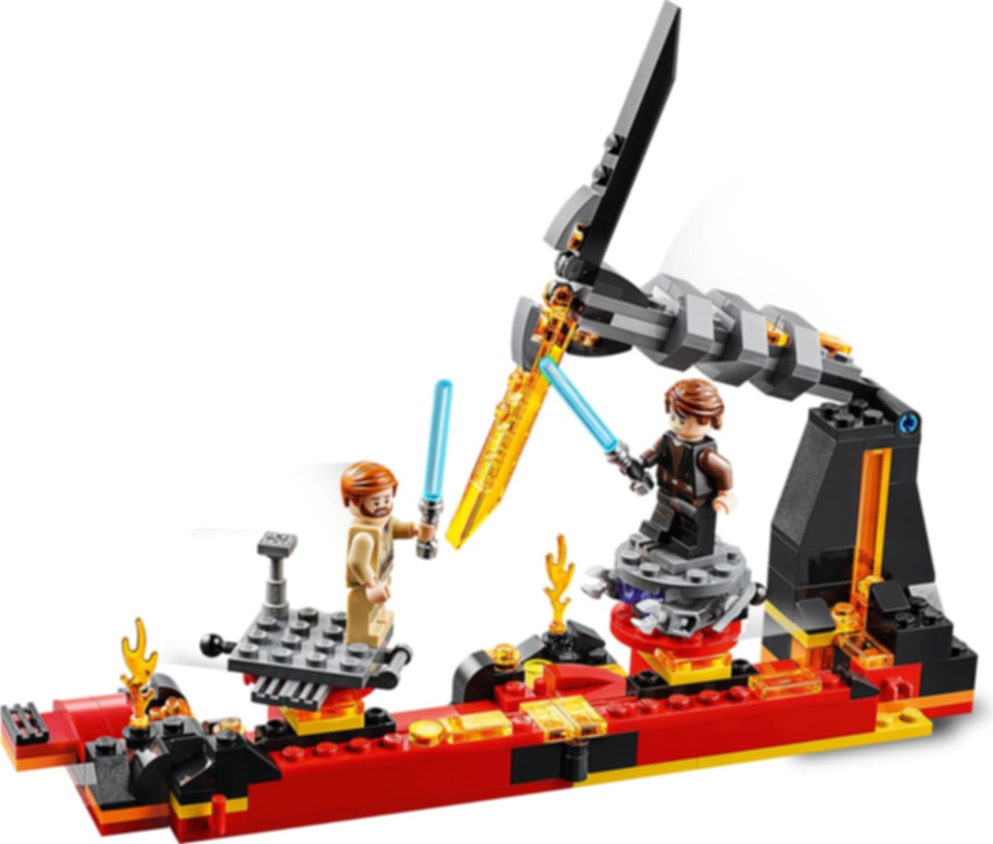 LEGO® Star Wars Duelo en Mustafar™ jugabilidad