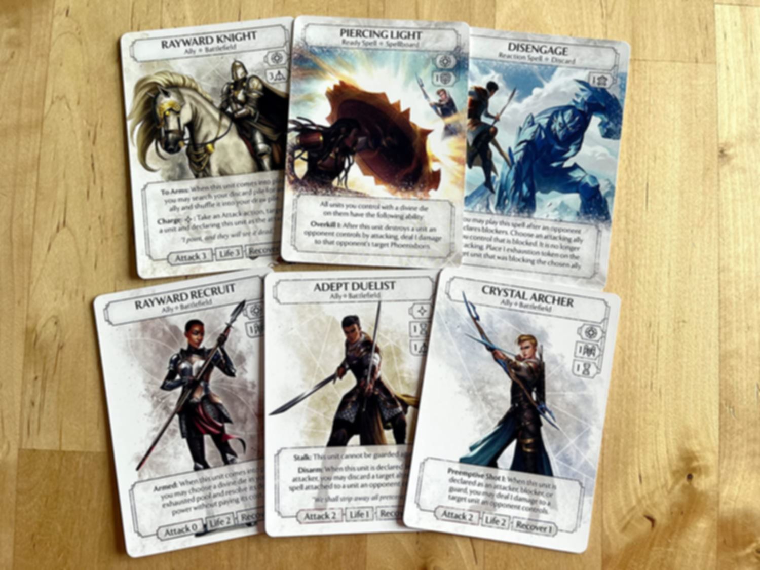 Ashes Reborn: The Queen of Lightning cards