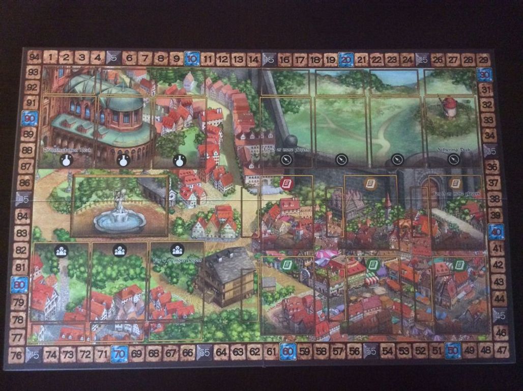 Ars Alchimia game board