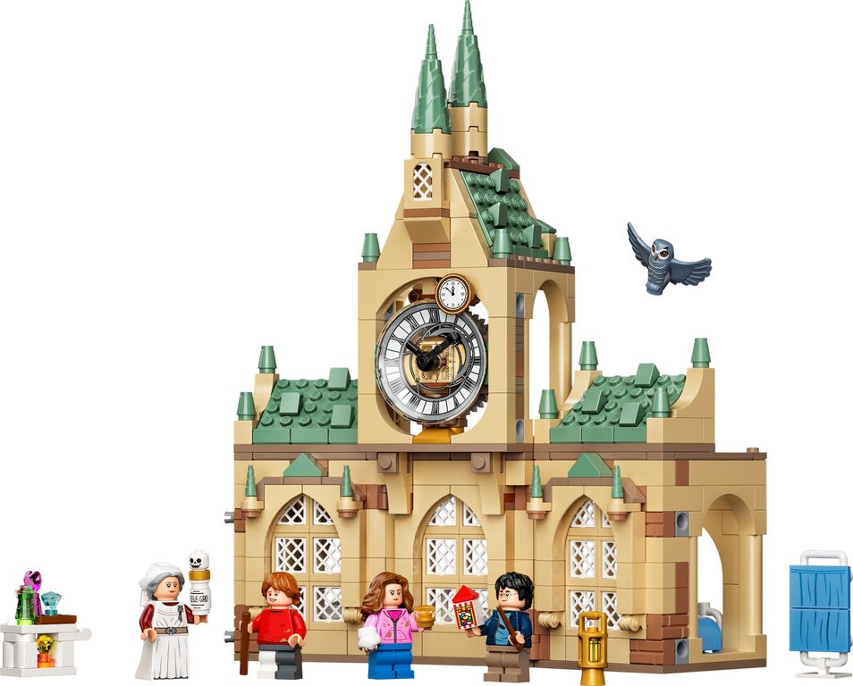 LEGO® Harry Potter™ Zweinstein™ Ziekenhuisvleugel componenten