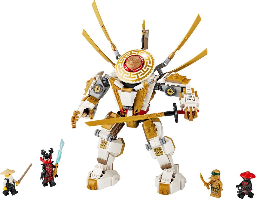 LEGO® Ninjago Golden Mech components