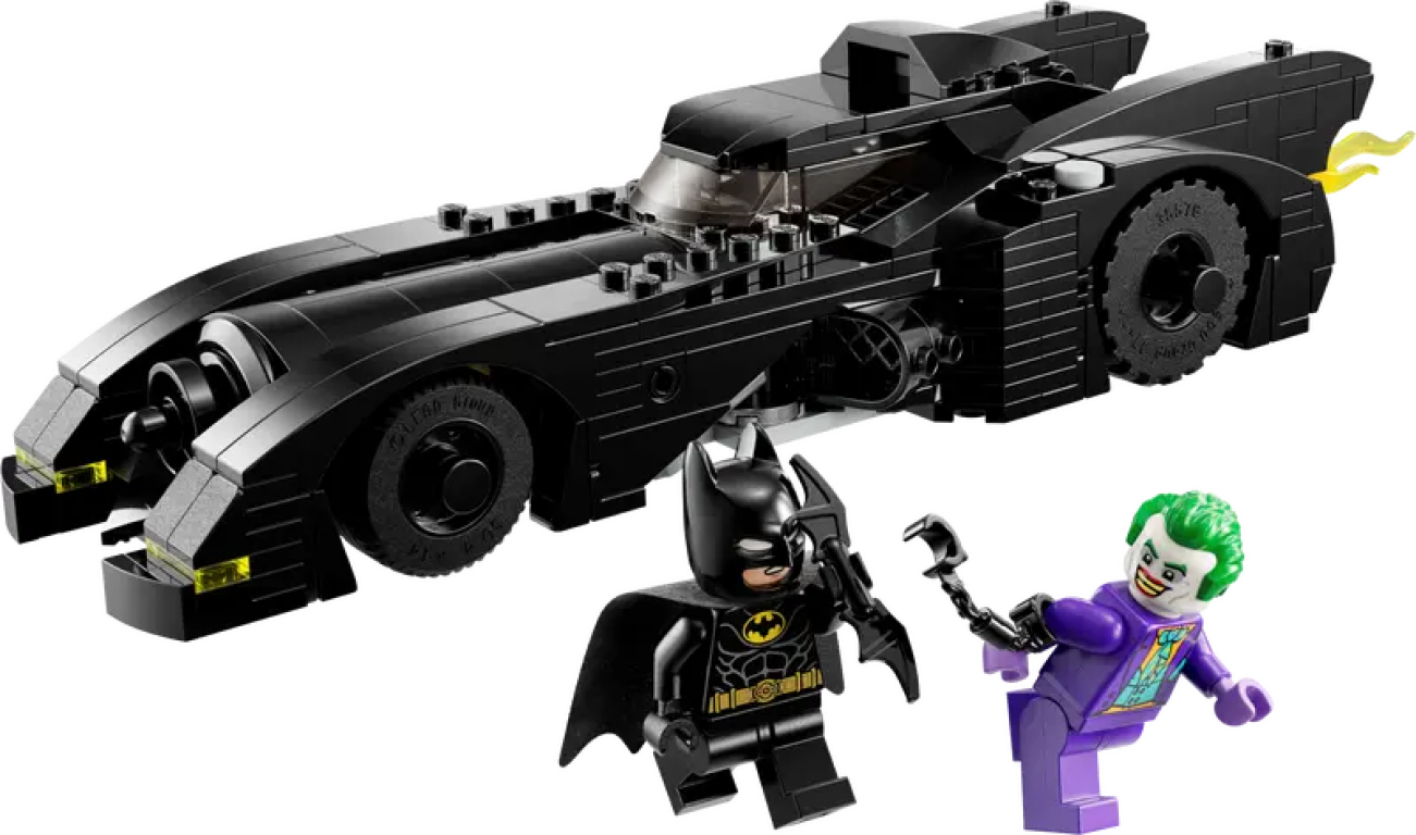 LEGO® DC Superheroes La Batmobile™ : poursuite entre Batman™ et le Joker™ composants