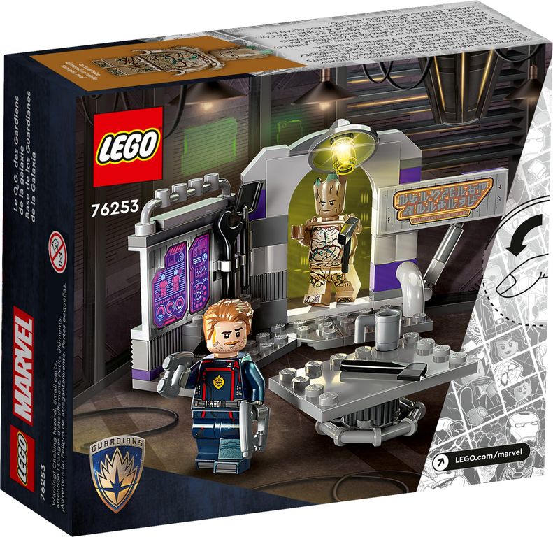 LEGO® Marvel Guardians of the Galaxy Headquarters back of the box