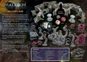 Maladum: Dungeons of Enveron – Oblivion's Maw back of the box