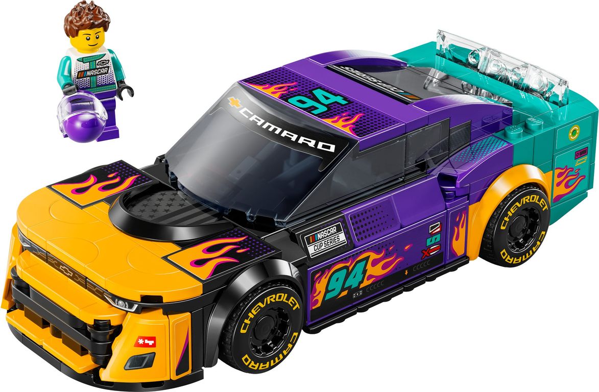 LEGO® Speed Champions NASCAR Next Gen Chevrolet Camaro ZL1 componenten