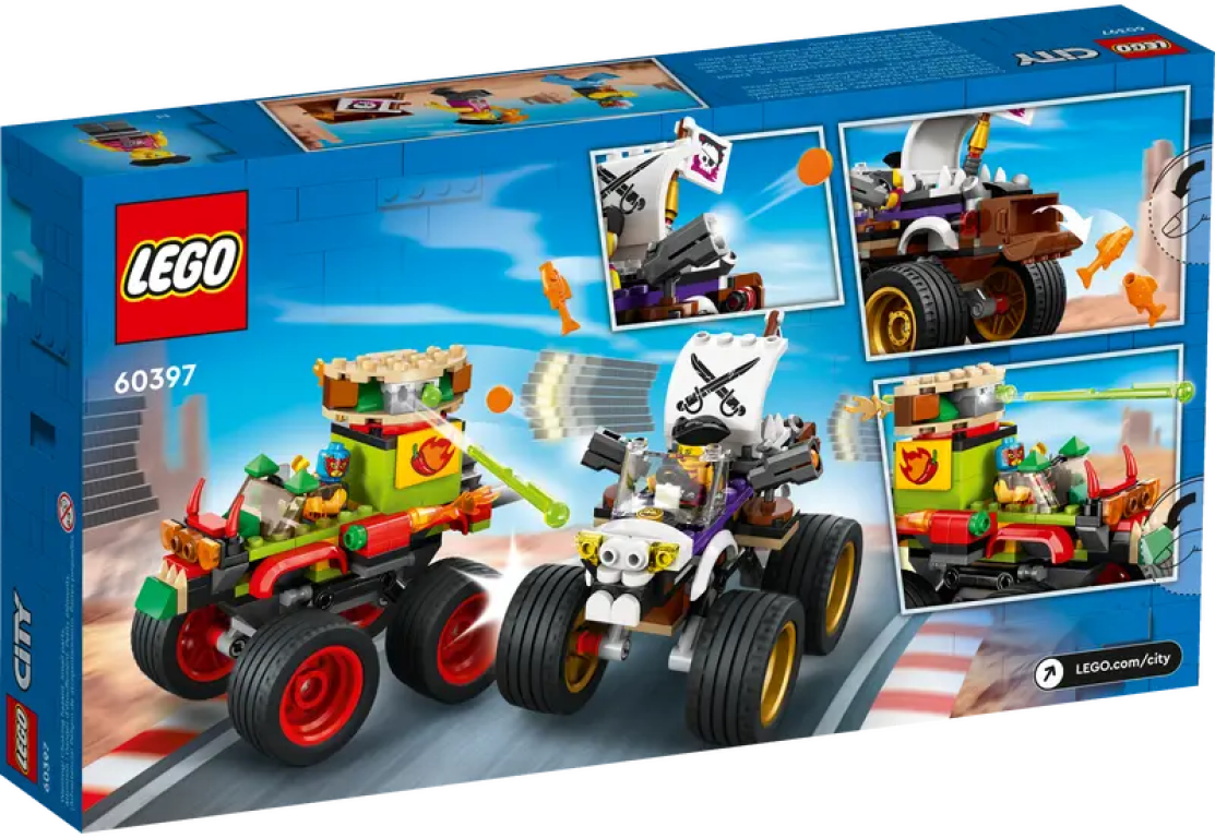 LEGO® City Monstertruckrace achterkant van de doos