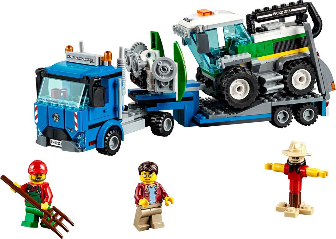 LEGO® City Le transport de l'ensileuse composants