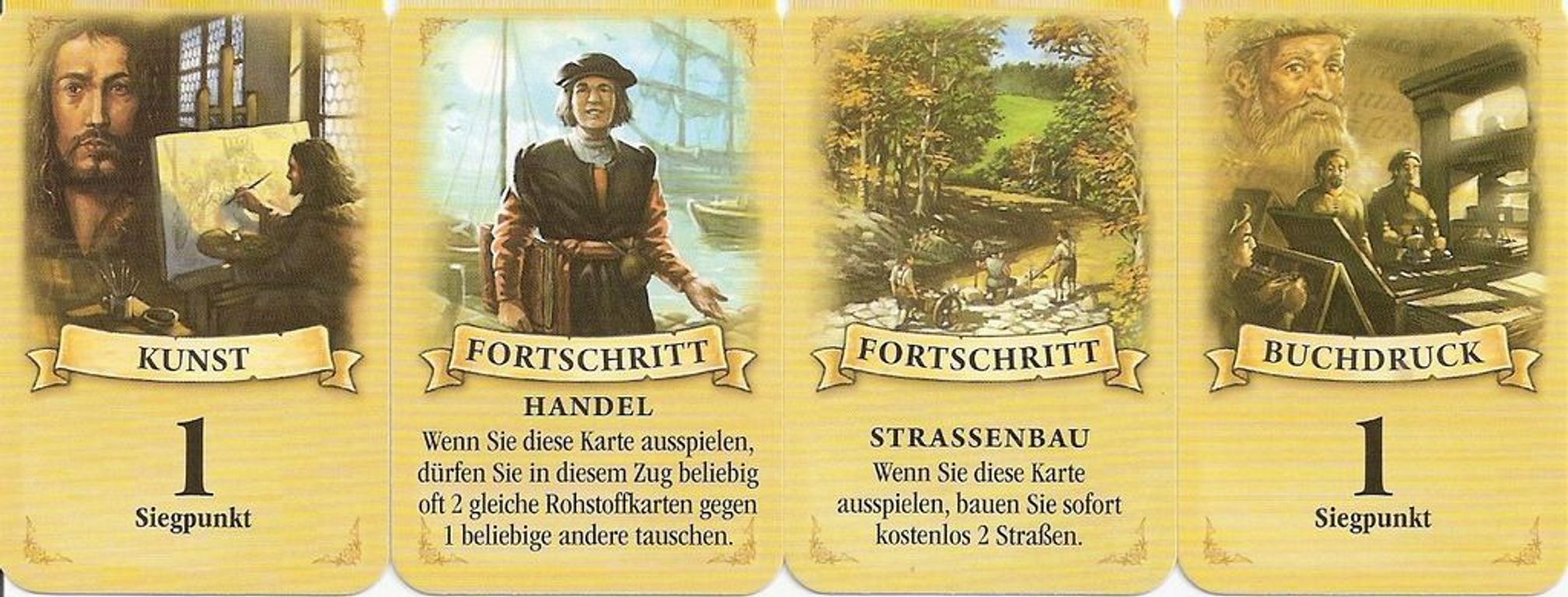 Catan Geographies: Germany cards