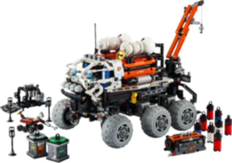 LEGO® Technic Mars Crew Exploration Rover components