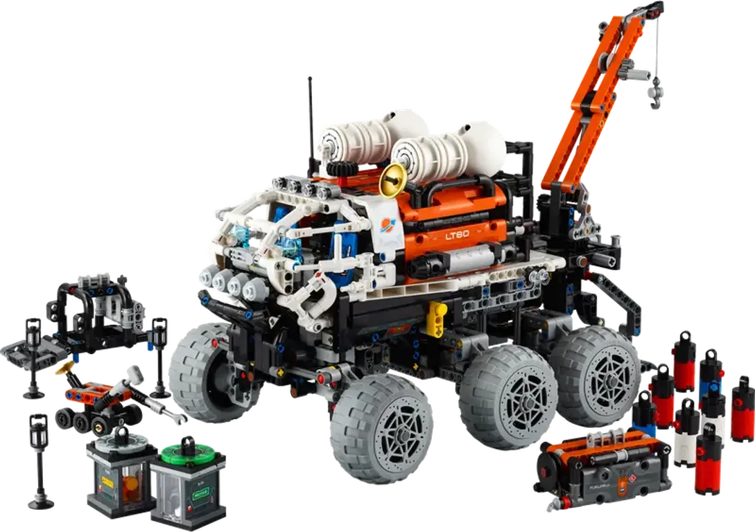 LEGO® Technic Rover di esplorazione marziano componenti