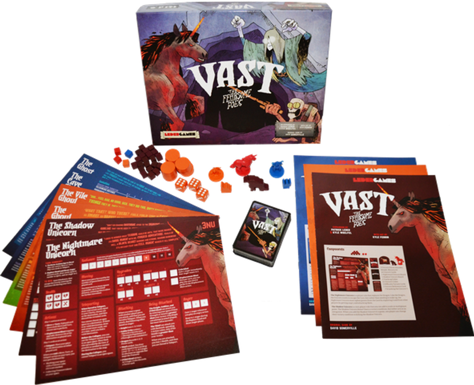 Vast: The Fearsome Foes components