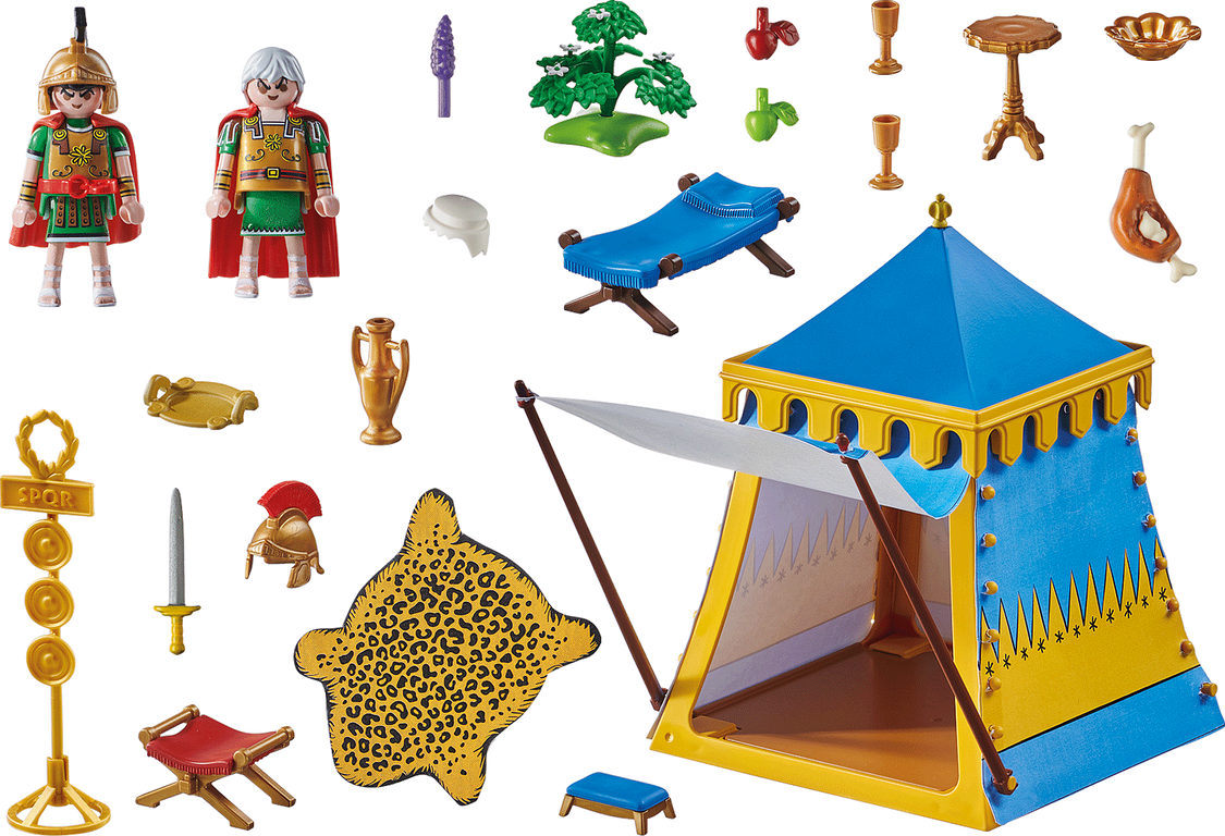 Playmobil® Asterix Asterix: Leader`s tent with generals components